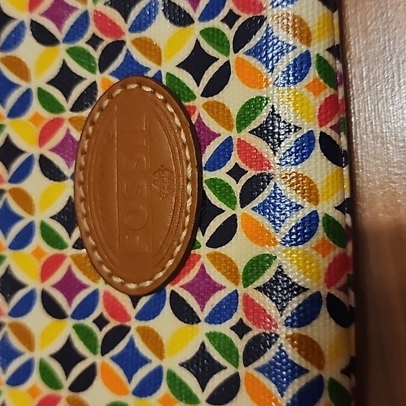 Fossil Vintage Geometric Clutch Wristlet - Picture 3 of 13